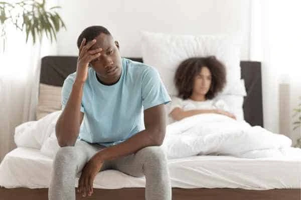 Man upset about ED symptoms Mansfield