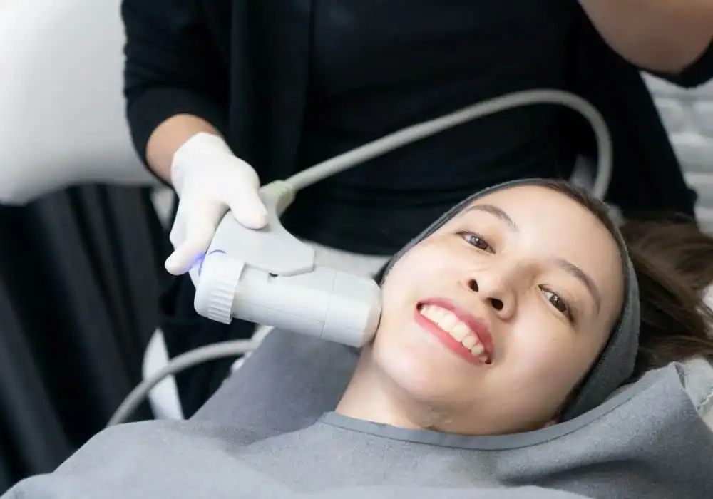 HIFU treatment Mansfield in progress