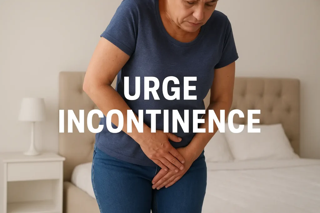 how to manage urge incontinence Mansfield symptoms
