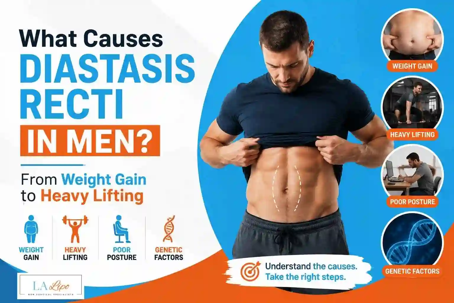 What Causes Diastasis Recti in Men? From Weight Gain to Heavy Lifting Mansfield
